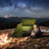 84.6*34.5*49.2in military green camping tent with tent storage bag and adjustable leg brackets with camp bed